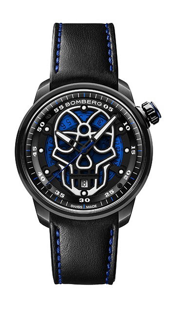 BB-01 AUTOMATIC BLUE SKULL
