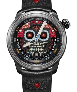 BB-01 Automatic Dia de los Muertos Red