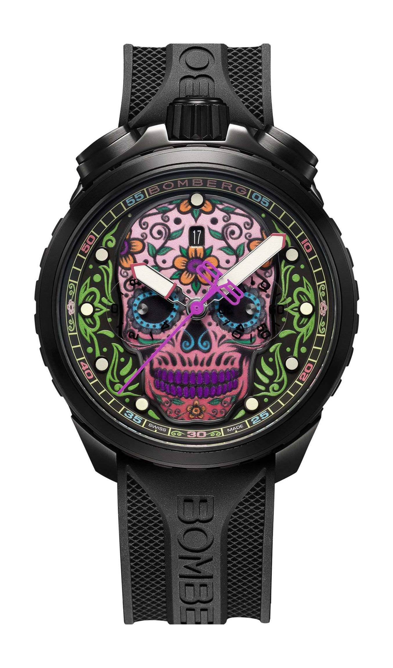 BOLT-68 Heritage Sugar Skull Purple