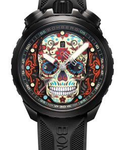 BOLT-68 Heritage Sugar Skull Red