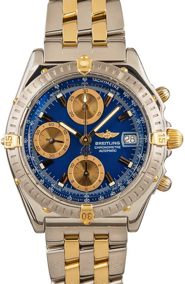 HandMade The Breitling Chronomat Blue Dial