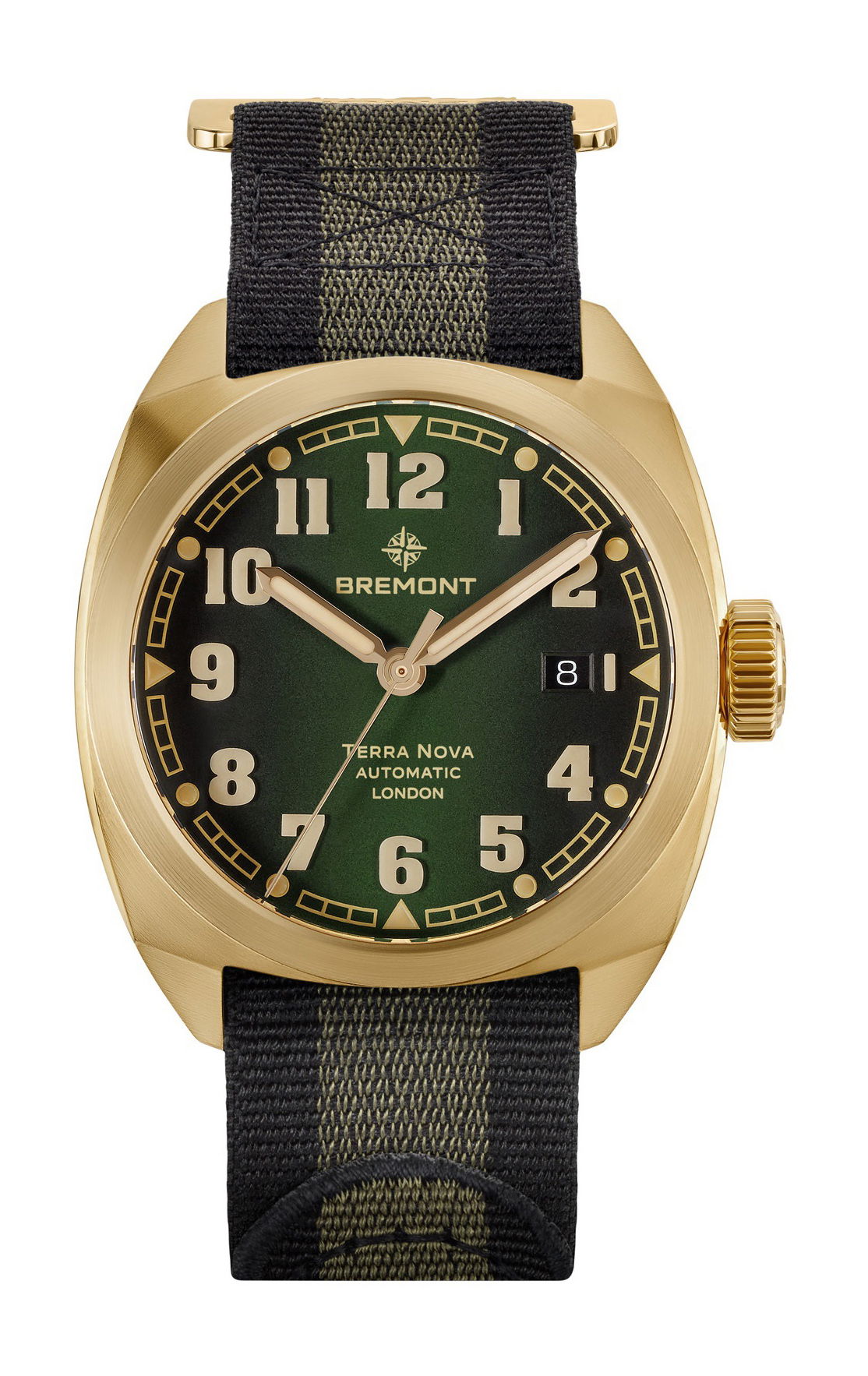 Terra Nova 40.5 mm Date Bronze