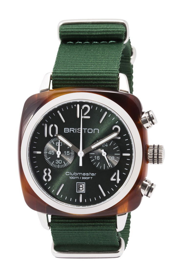 Clubmaster Classic Chrono British Green