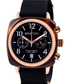 Clubmaster Classic Chrono Rose Gold Black
