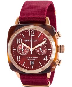 Clubmaster Classic Chrono Rose Gold Red