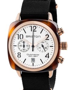 Clubmaster Classic Chrono Rose Gold White
