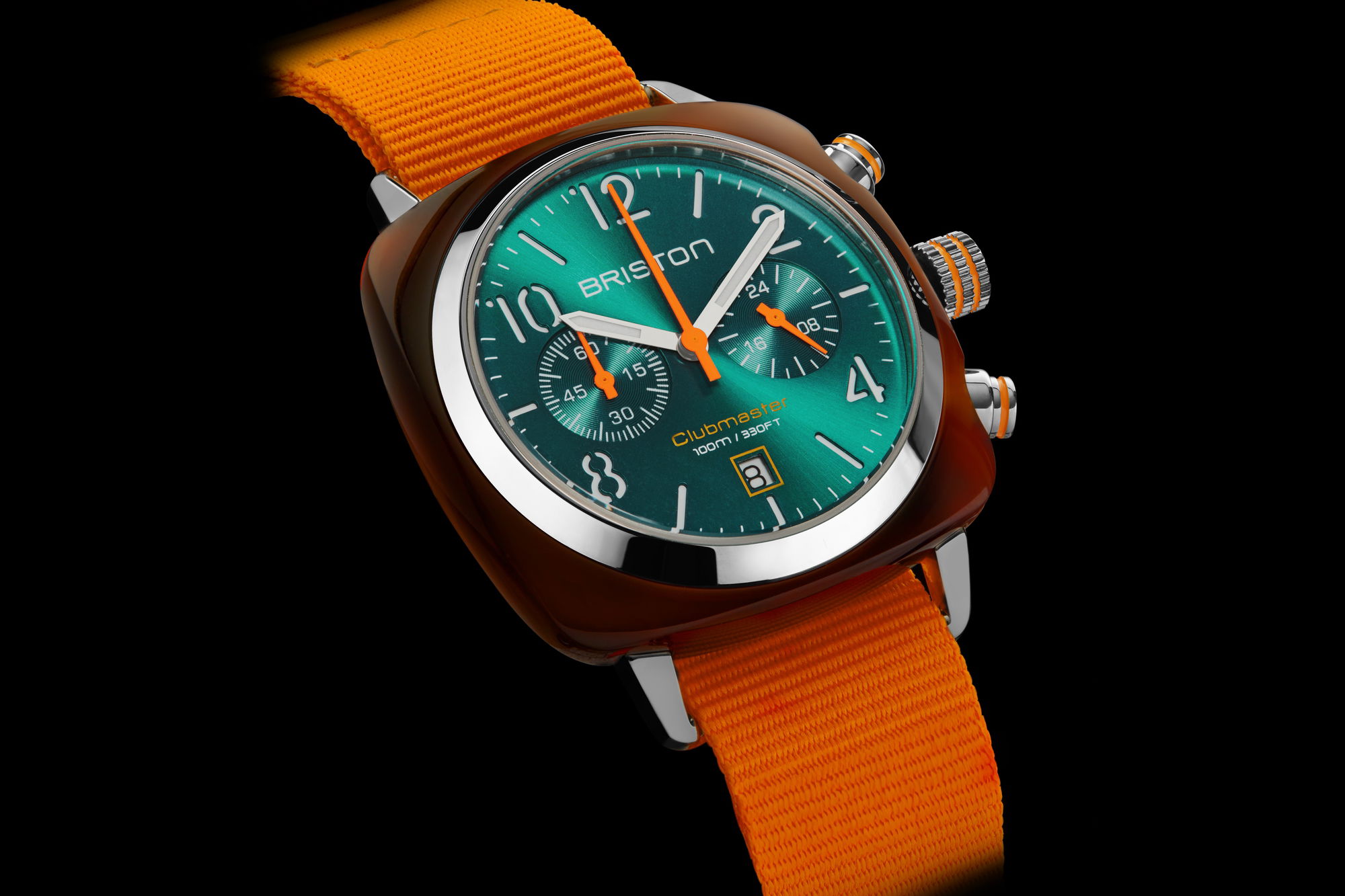 Clubmaster Classic Chrono Summer Vibes Orange - Image 3
