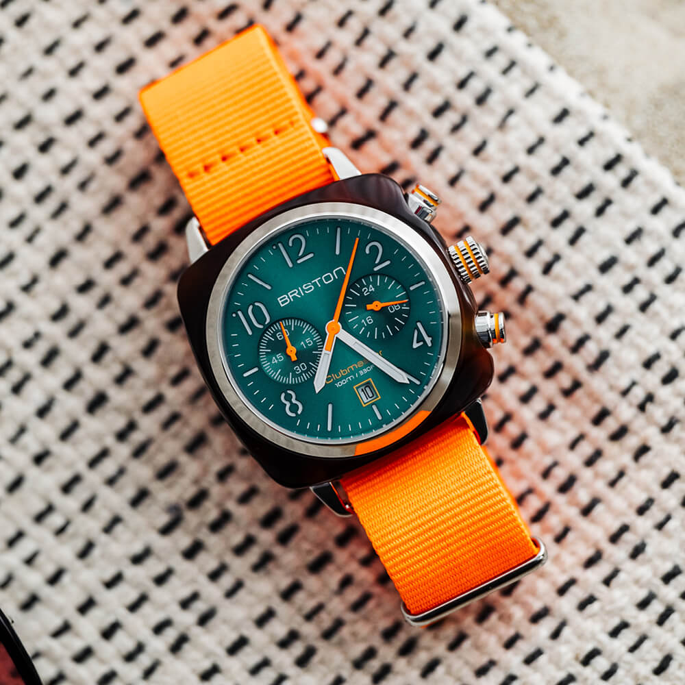 Clubmaster Classic Chrono Summer Vibes Orange - Image 5