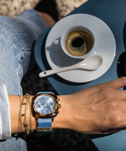 Alternative view of Clubmaster Classic Chrono Yellow Gold