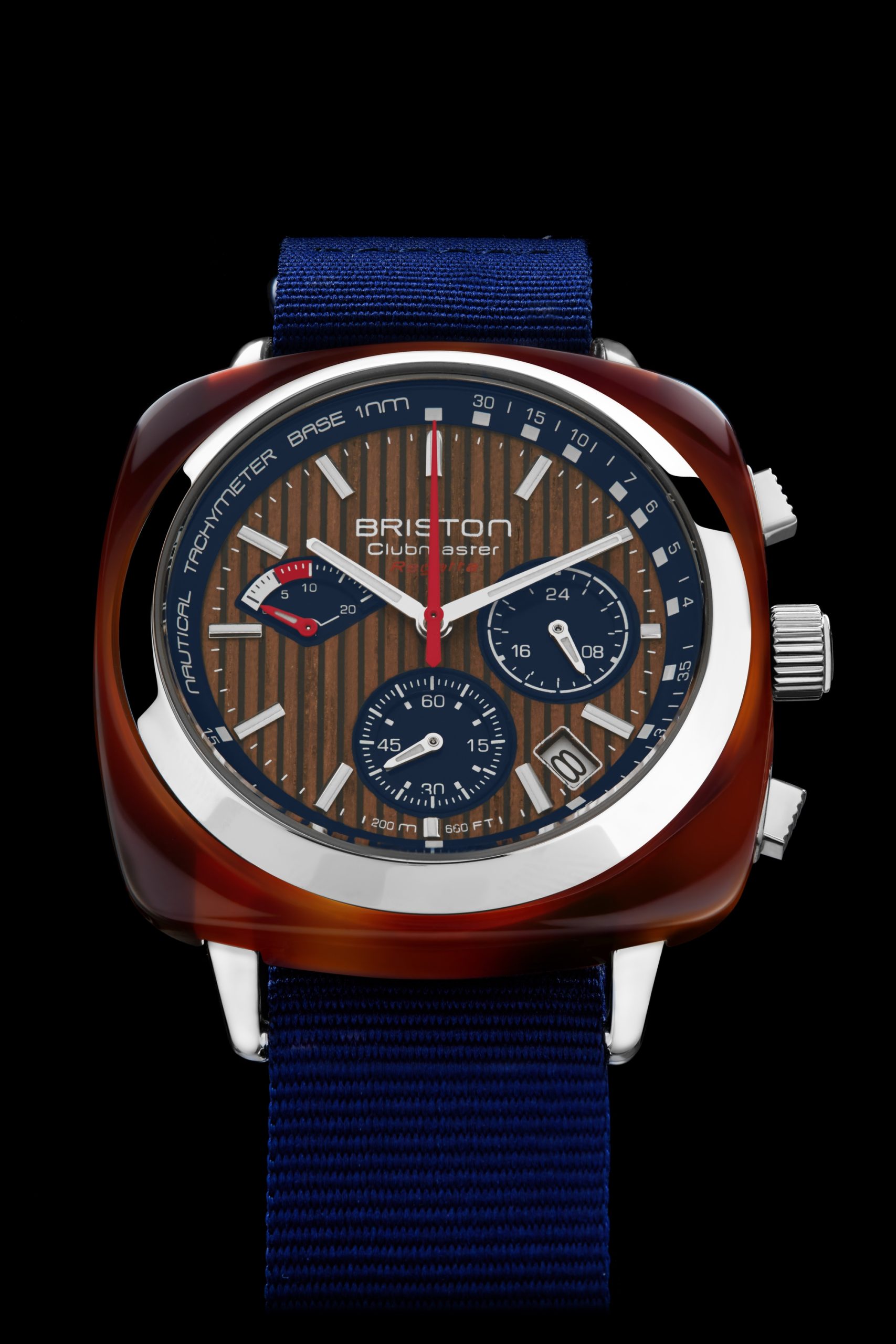 Clubmaster Regatta Chrono Walnut - Image 4
