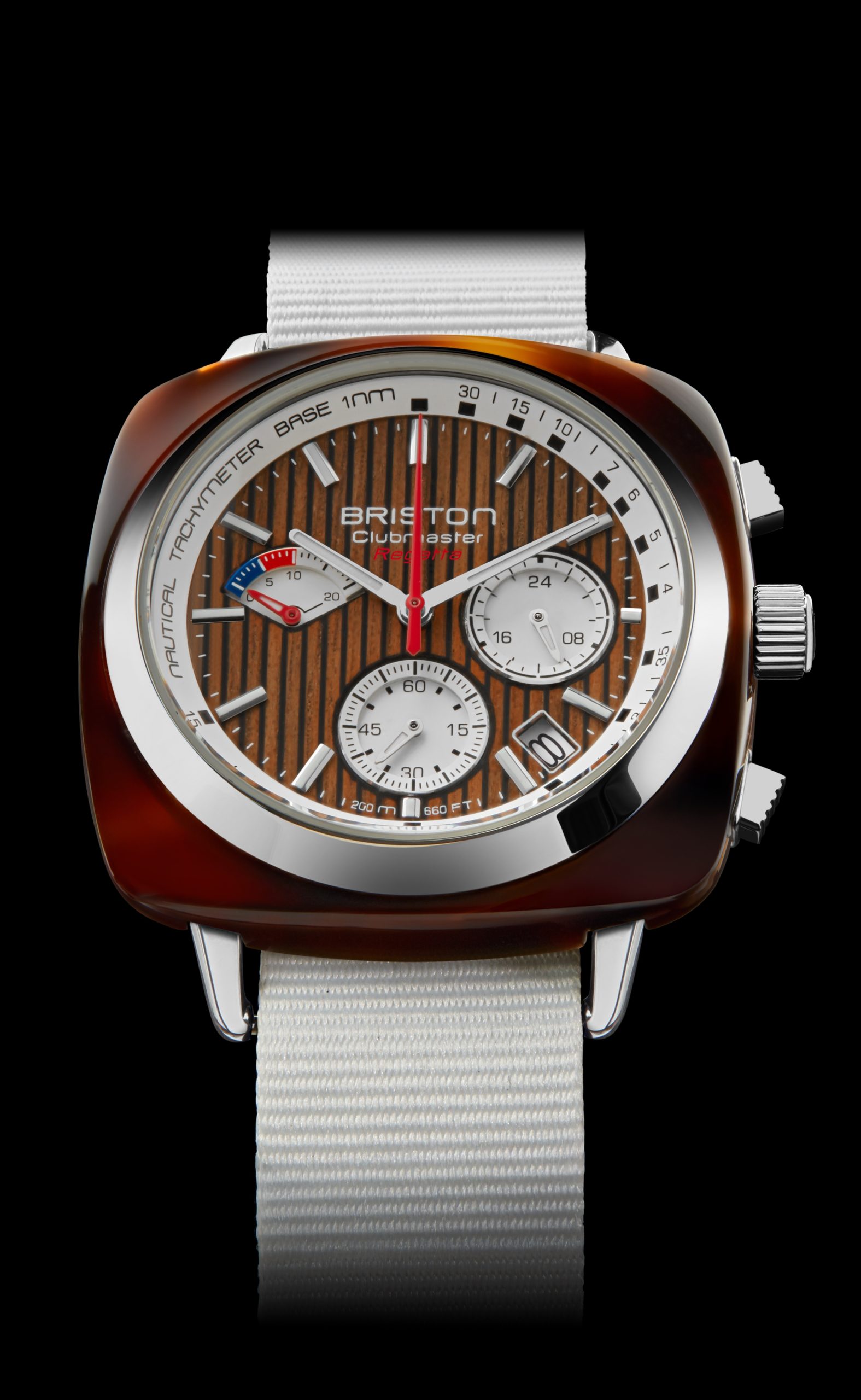 Clubmaster Regatta Chrono Walnut - Image 4