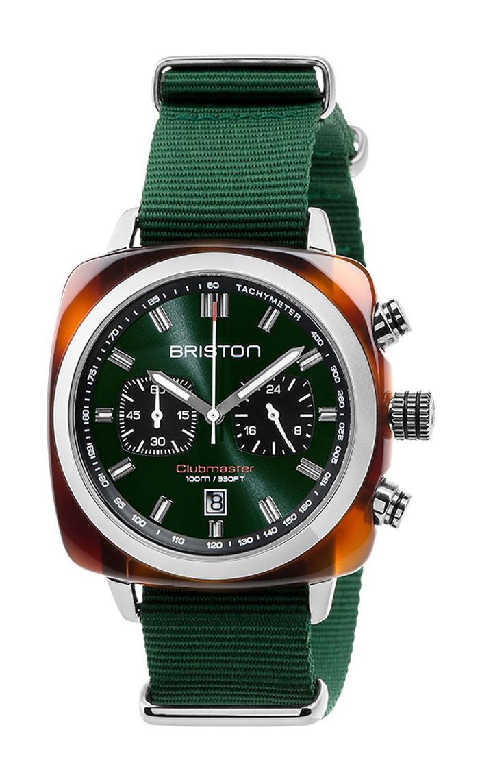 Clubmaster Sport Chrono British Green