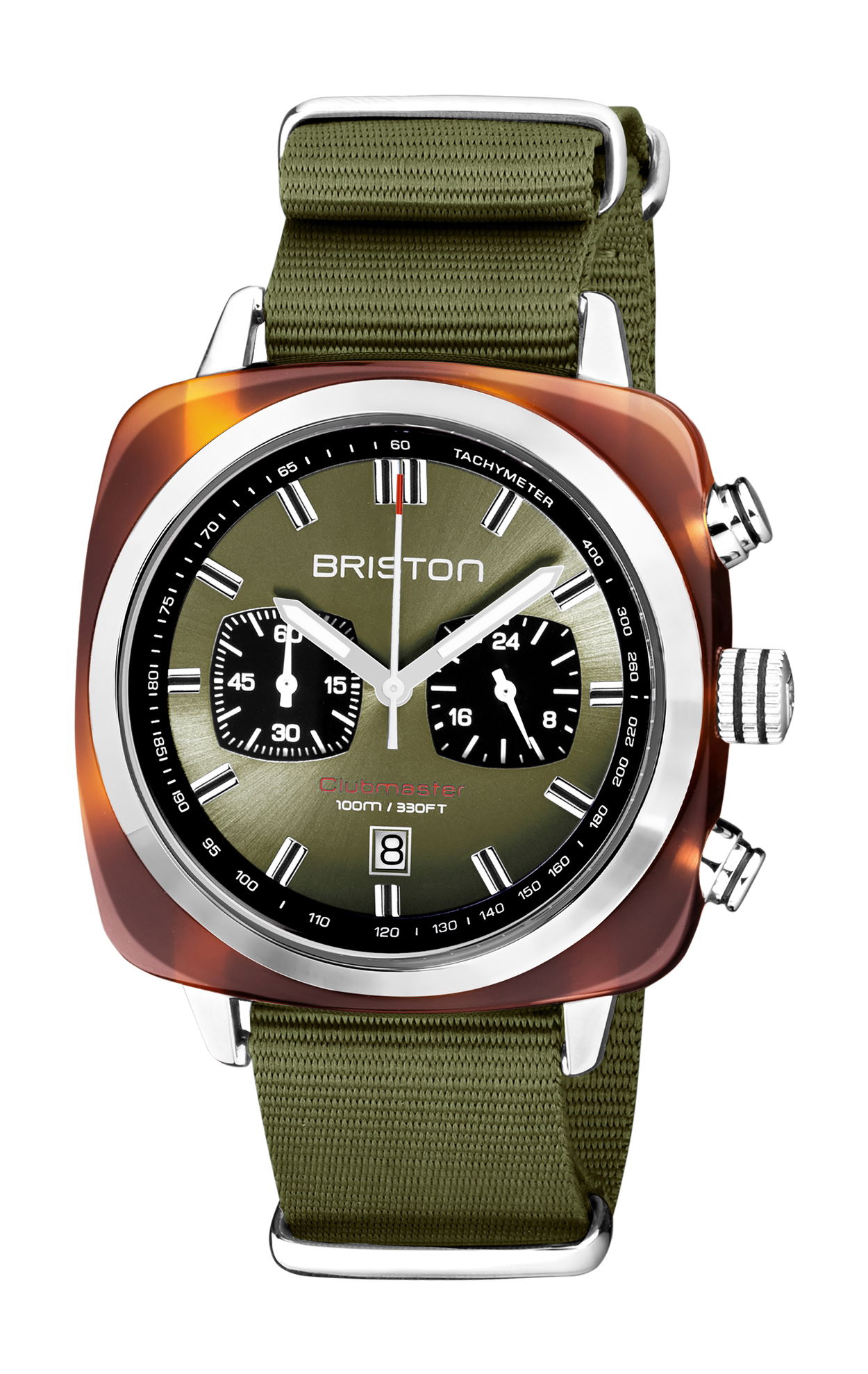 Clubmaster Sport Chrono Olive Green