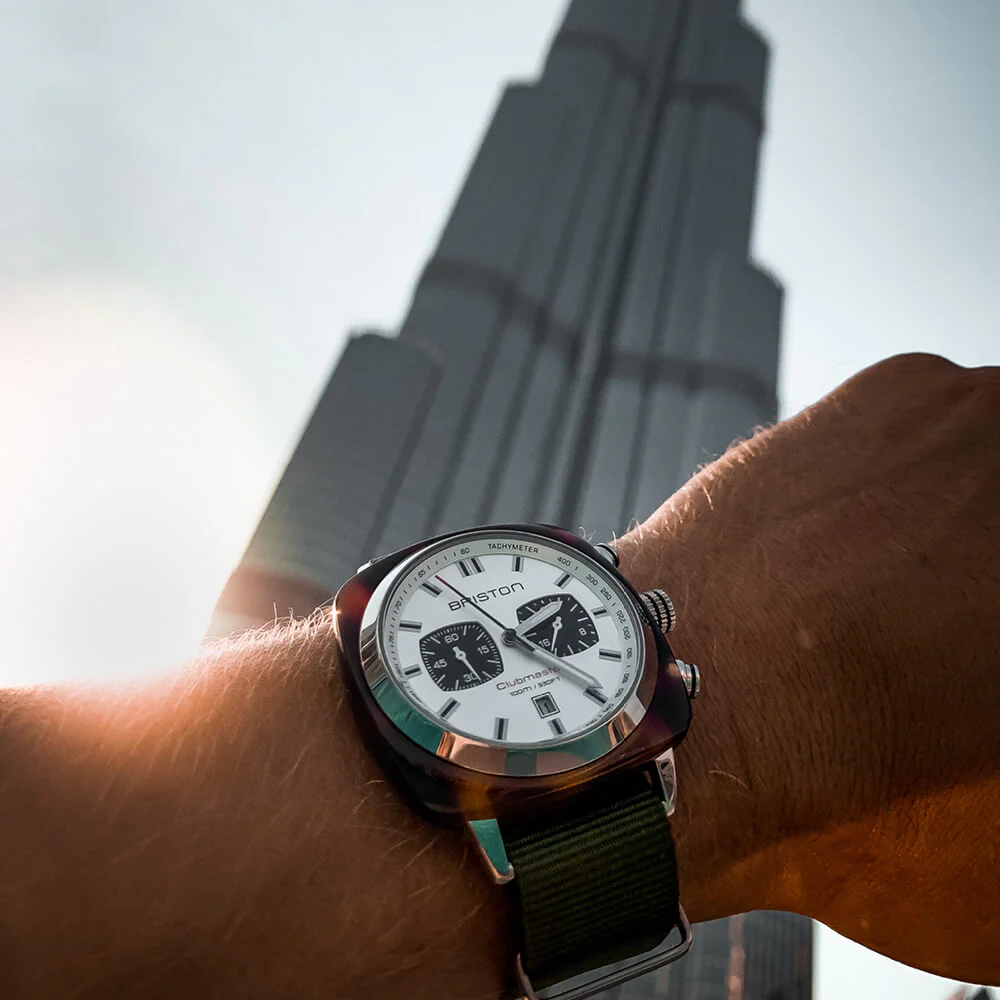 Clubmaster Sport Chrono White - Image 2