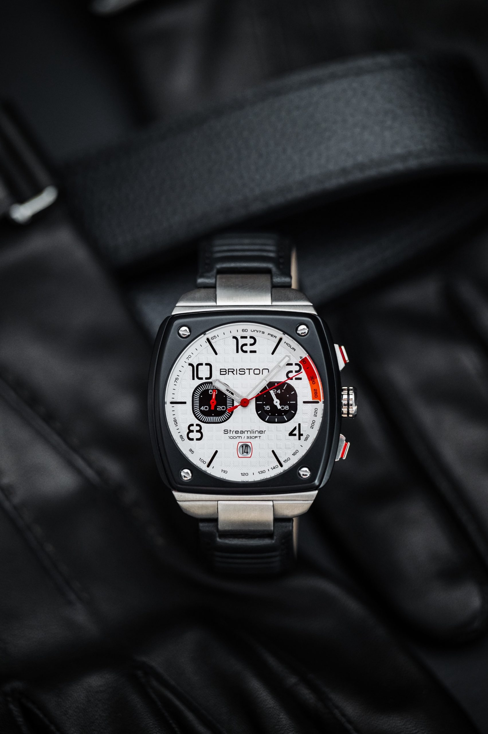 Streamliner Urban Chrono Gentleman Driver White - Image 2