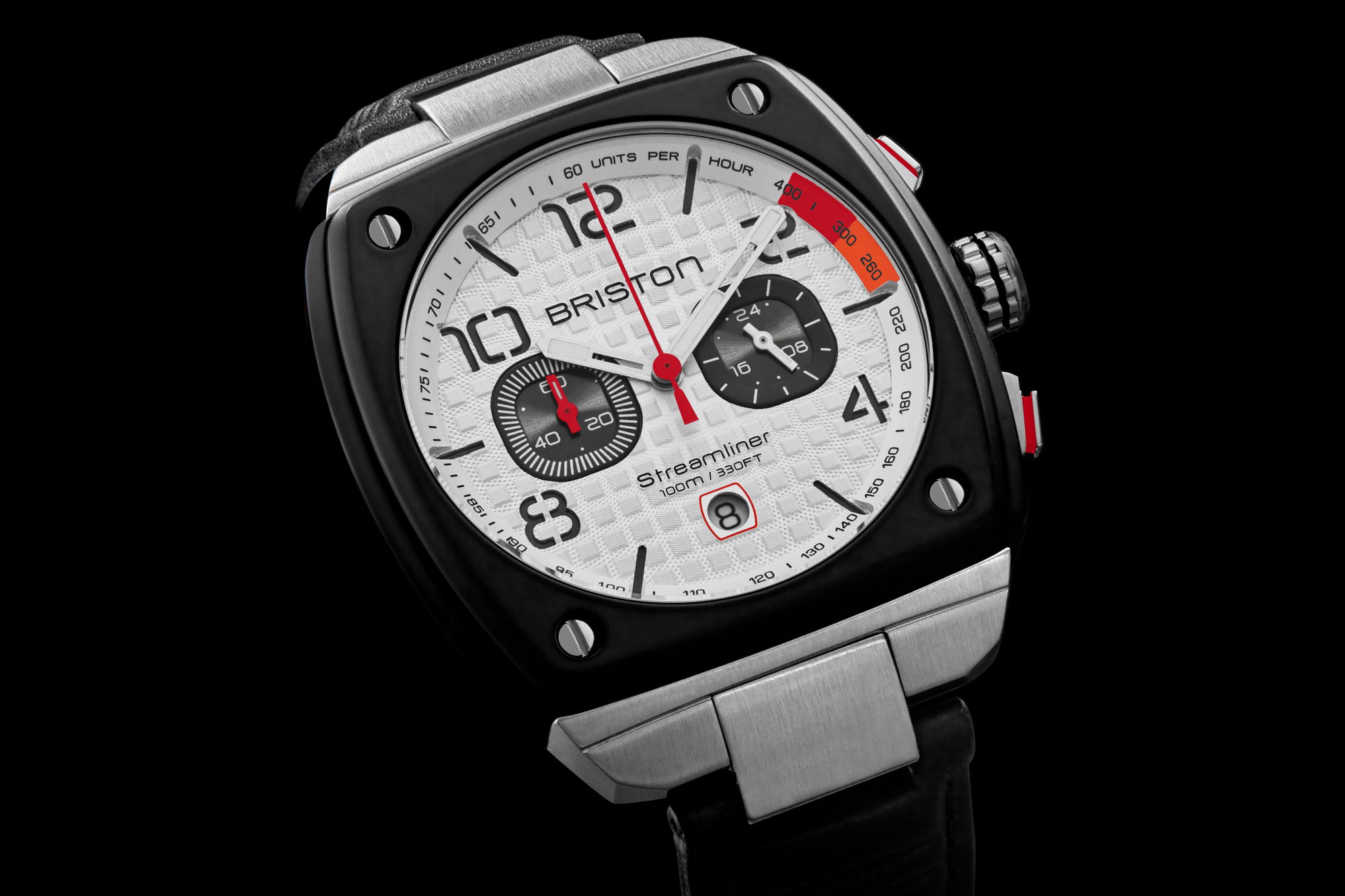 Streamliner Urban Chrono Gentleman Driver White - Image 4
