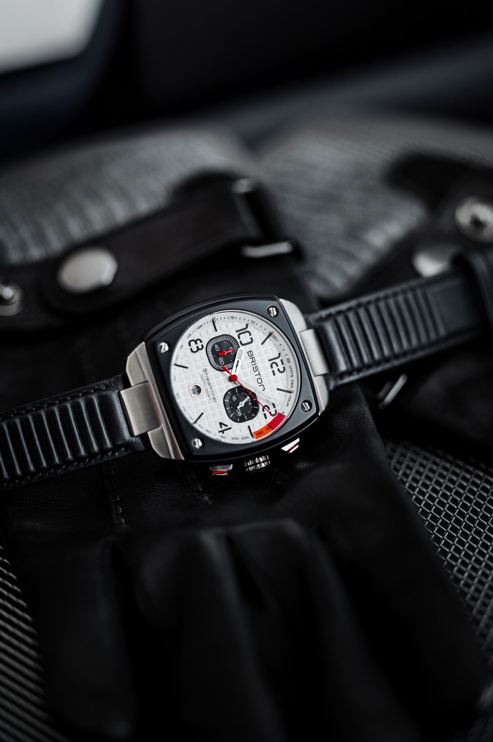 Streamliner Urban Chrono Gentleman Driver White - Image 5