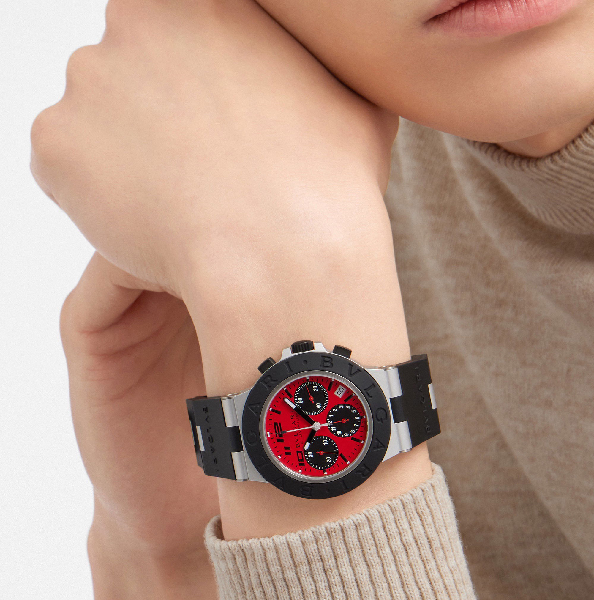 Bvlgari Aluminium Chronograph Ducati Special Edition - Image 5