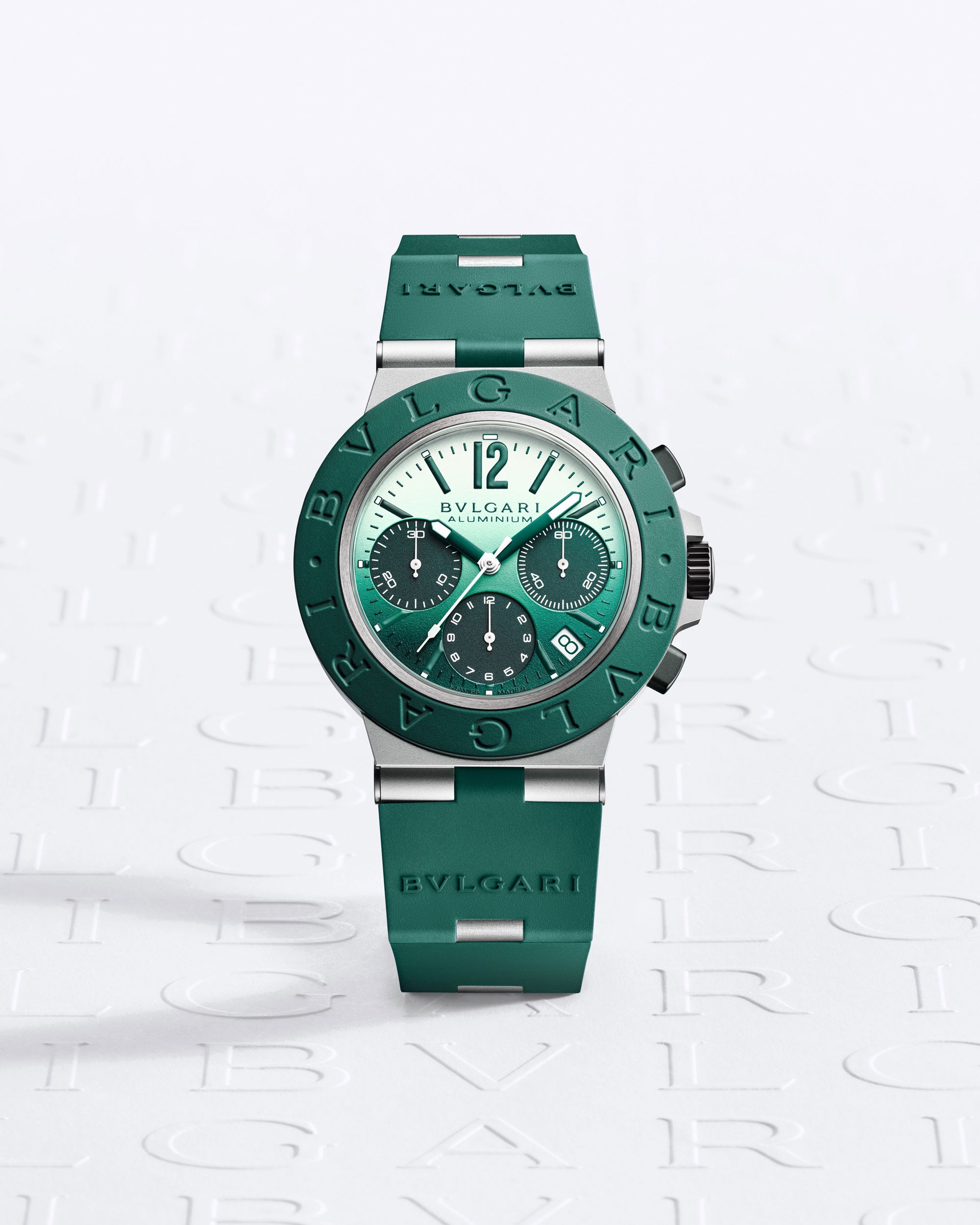 Bvlgari Aluminium Chronograph Smeraldo - Image 5