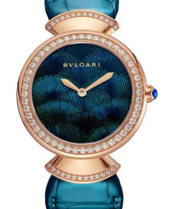 Divas’ Dream Peacock Feather Marquetry