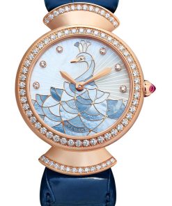 Divas’ Dream Peacock Mother of Pearl Marquetry