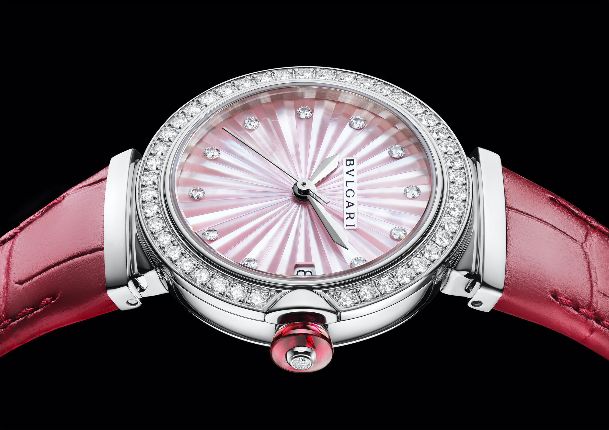 Lvcea Intarsio Pink Mother-of-Pearl 33mm - Image 6