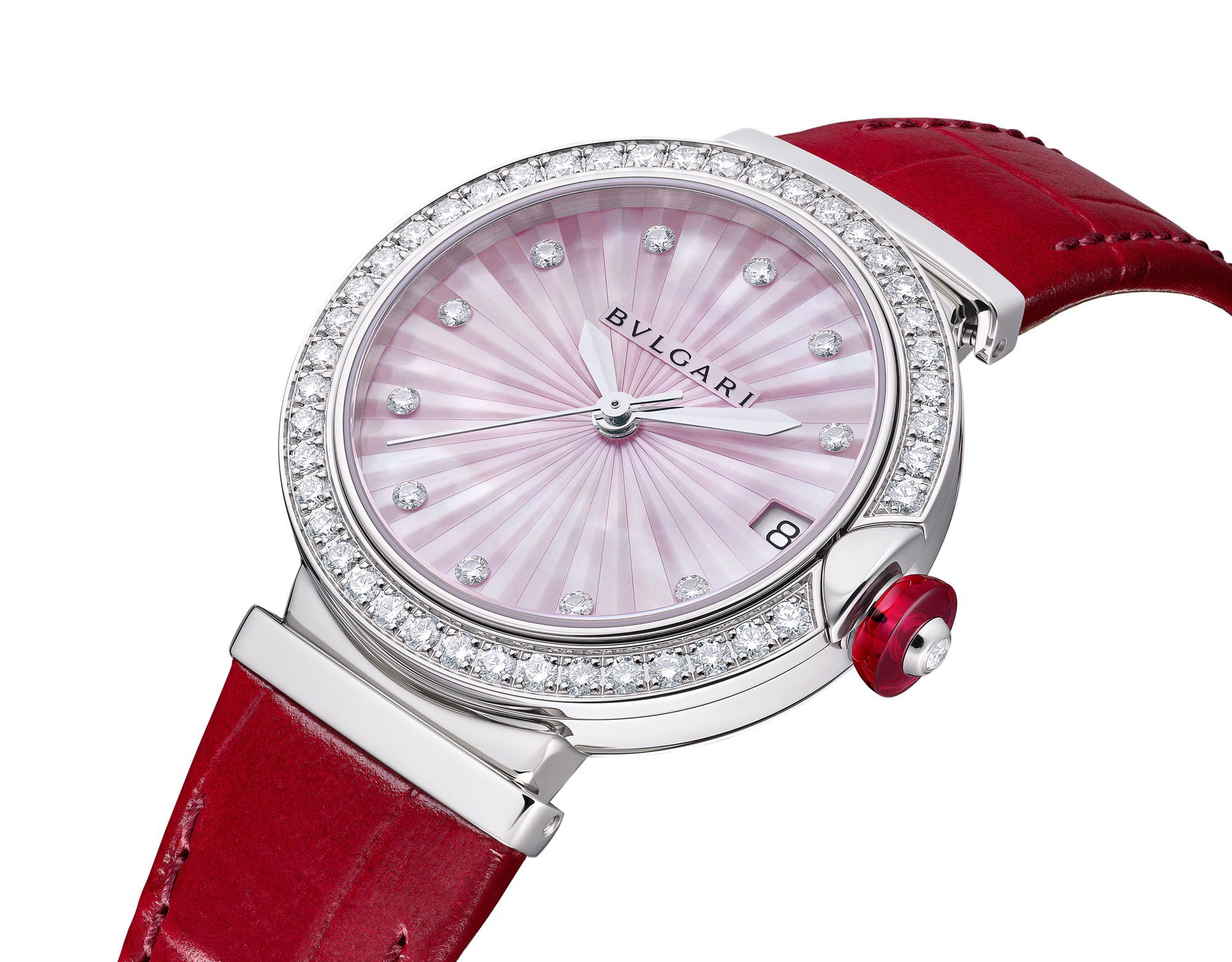 Lvcea Intarsio Pink Mother-of-Pearl 33mm - Image 7