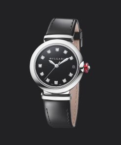 Alternative view of Lvcea Steel Black Laquered Dial