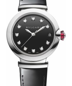 Lvcea Steel Black Laquered Dial