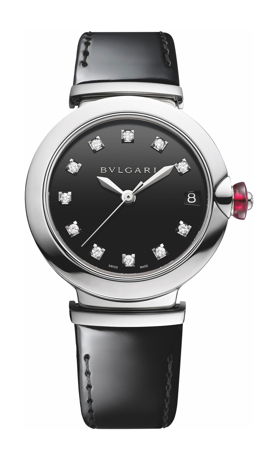 Lvcea Steel Black Laquered Dial