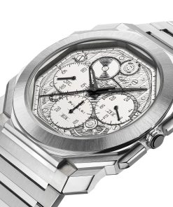 Alternative view of Octo Finissimo Chronograph GMT BVL 318 Sketch