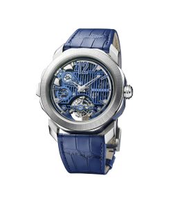 Alternative view of Octo Roma Blue Carillon Tourbillon