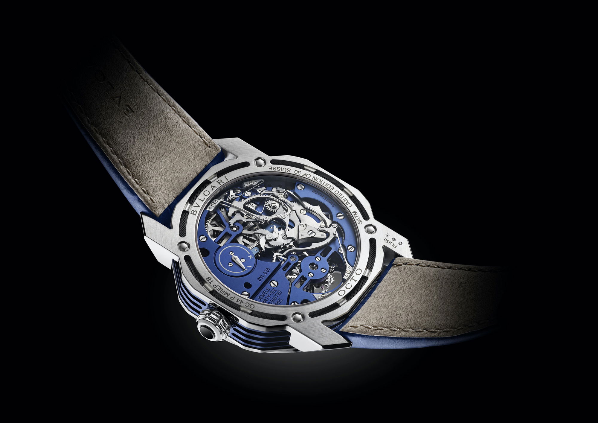 Octo Roma Blue Carillon Tourbillon - Image 3