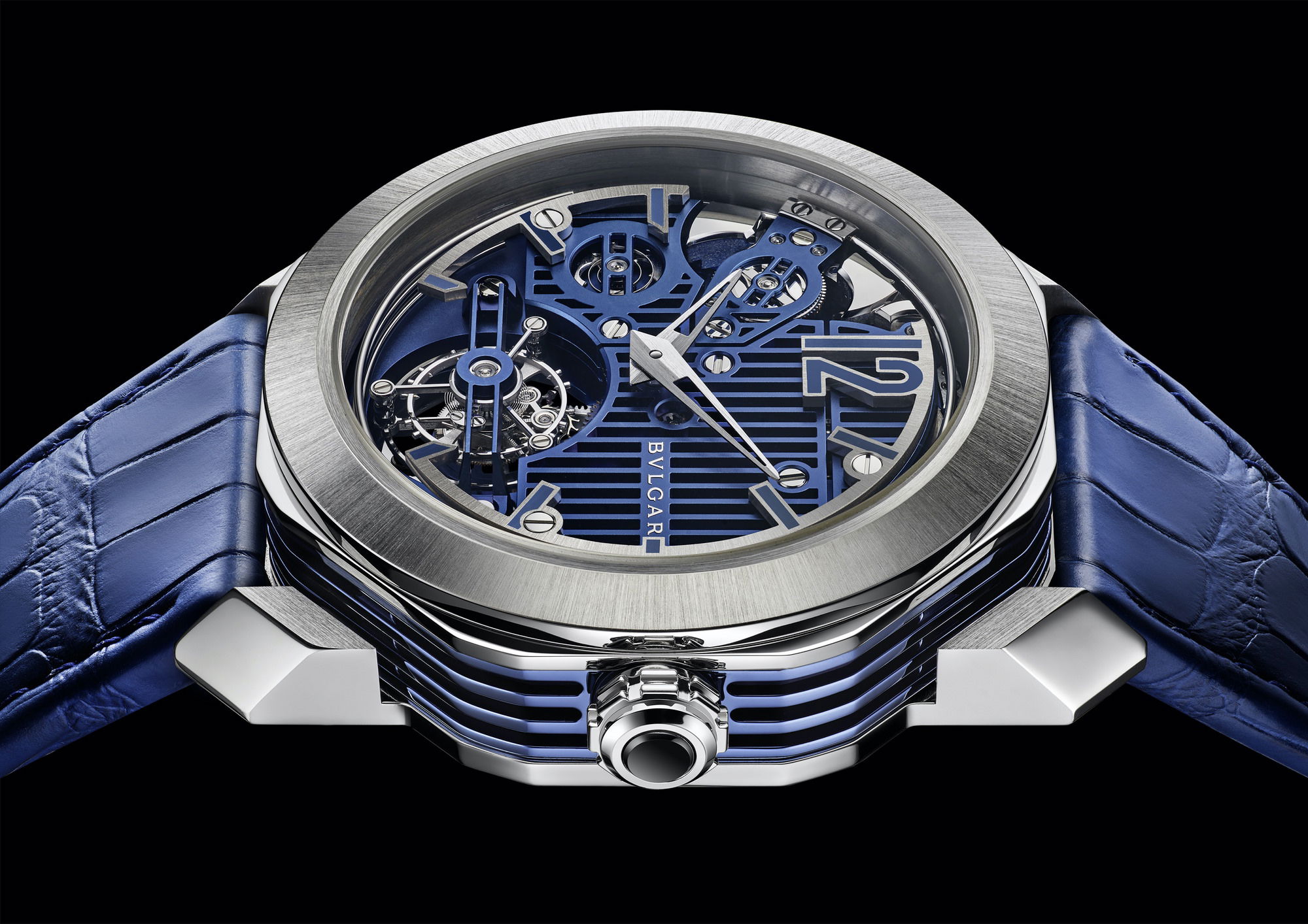 Octo Roma Blue Carillon Tourbillon - Image 4