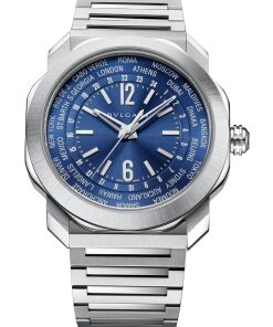 Octo Roma Worldtimer Steel