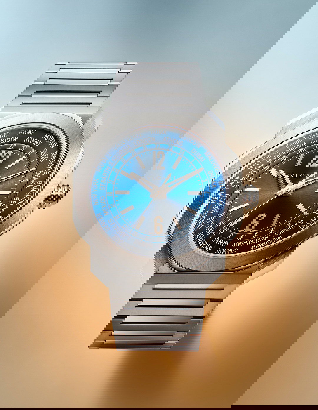 Octo Roma Worldtimer Steel - Image 5