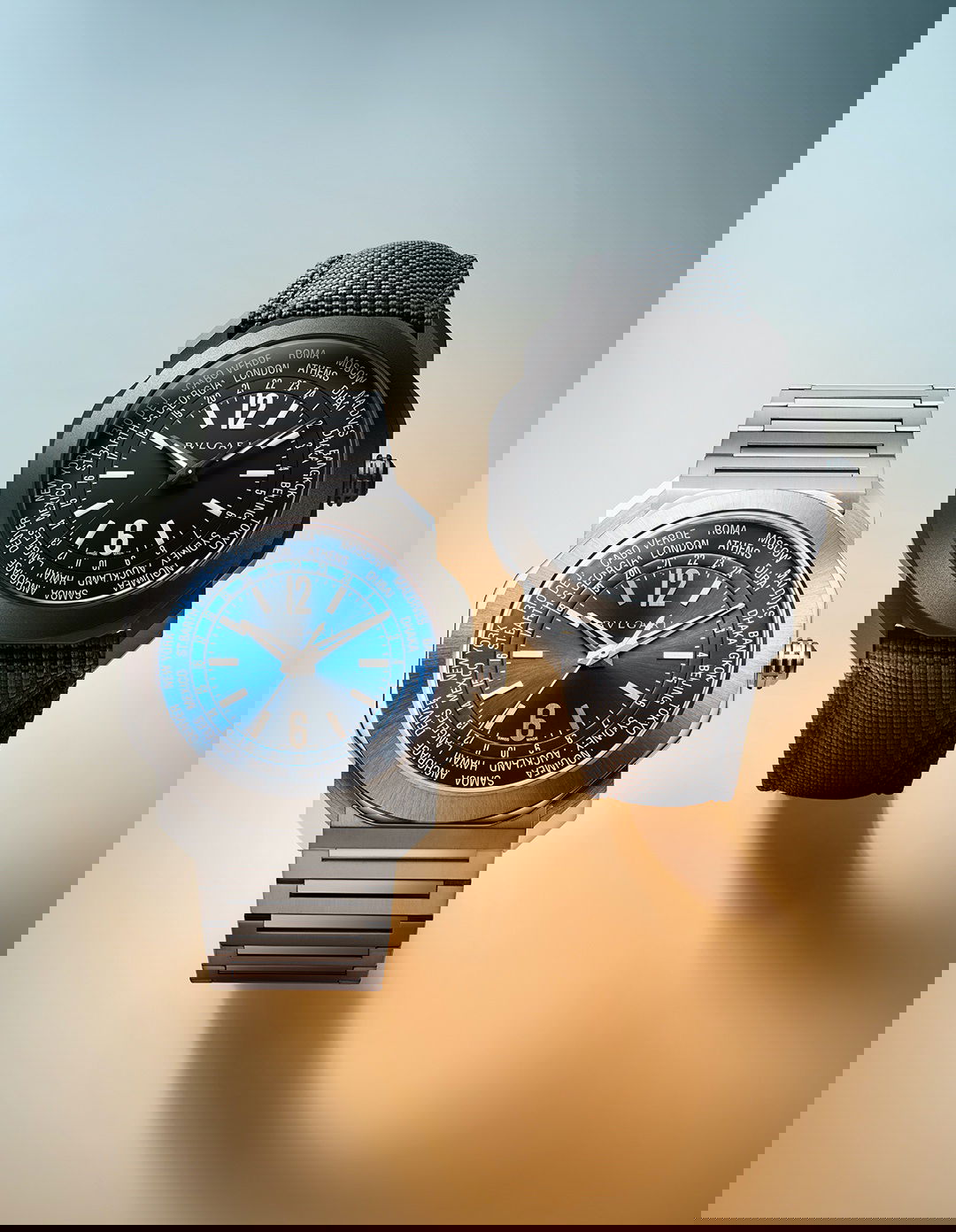 Octo Roma Worldtimer Steel D.L.C. - Image 6