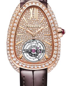 Serpenti Seduttori Tourbillon Rose Gold