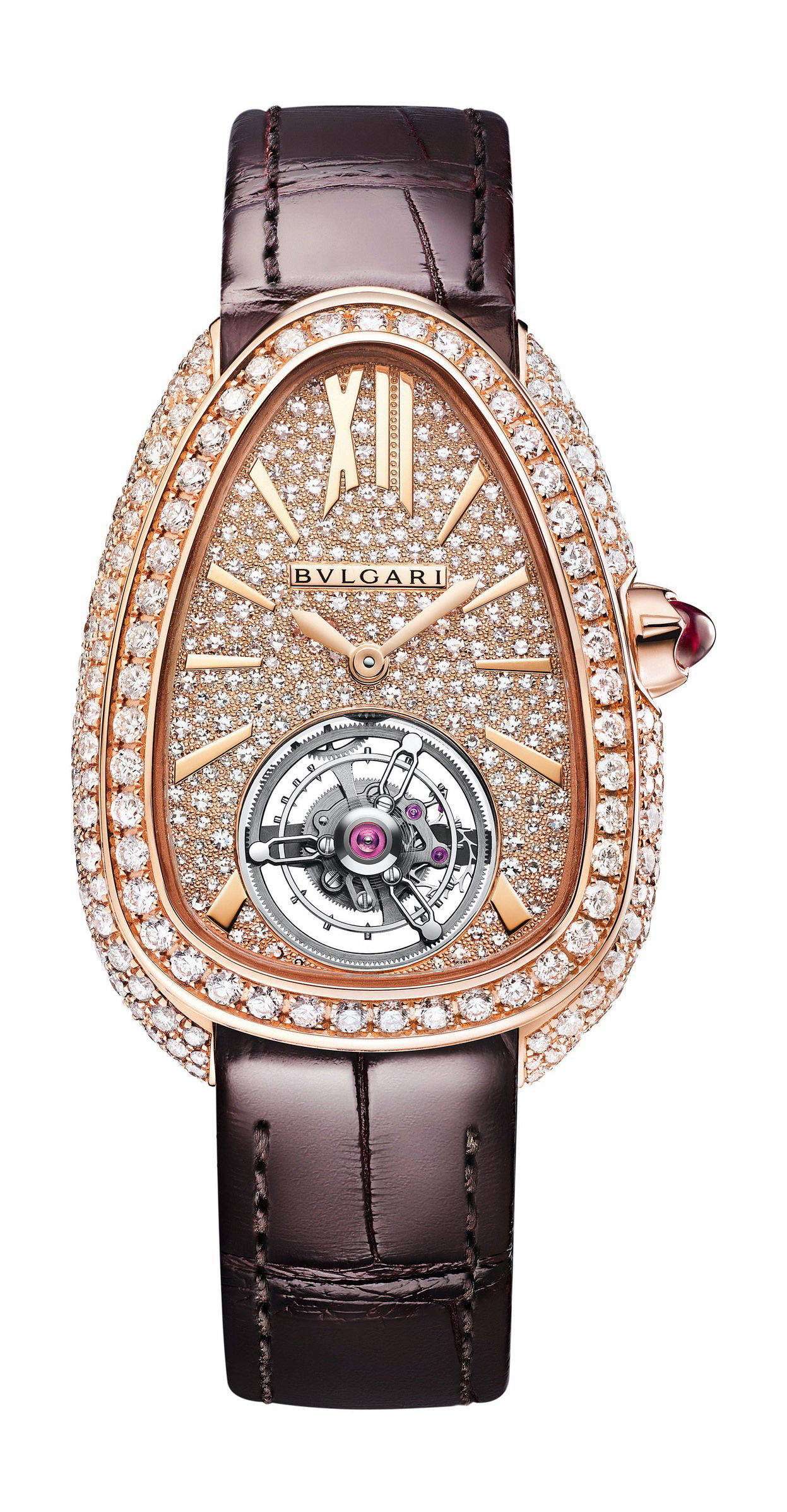 Serpenti Seduttori Tourbillon Rose Gold