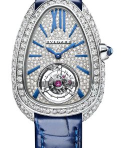 Serpenti Seduttori Tourbillon White Gold