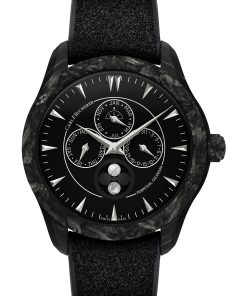 Manero Peripheral Perpetual Calendar Black
