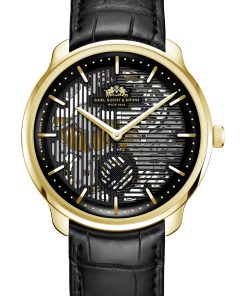 WALTZ N°1 – Skeleton Gold, Black Dial