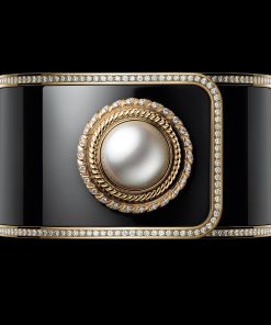 Alternative view of Mademoiselle Privé Bouton Ganse de Diamant