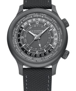 L.U.C Time Traveler One Black