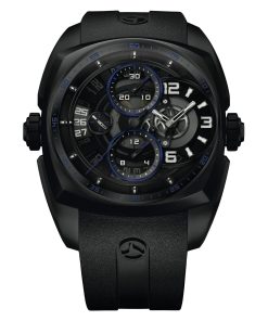 Klepcys Skeleton Chronograph Dark & Blue