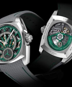 Alternative view of Klepcys GMT Palm Green