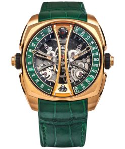Klepcys Vertical Skeleton Tourbillon Malachite