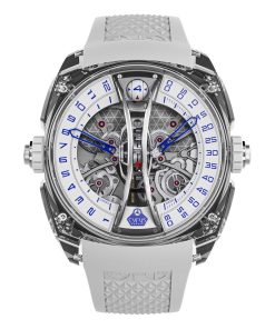 Klepcys Vertical Skeleton Tourbillon Sapphire Blue