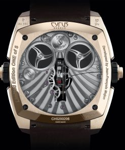 Alternative view of Klepcys Vertical Skeleton Tourbillon