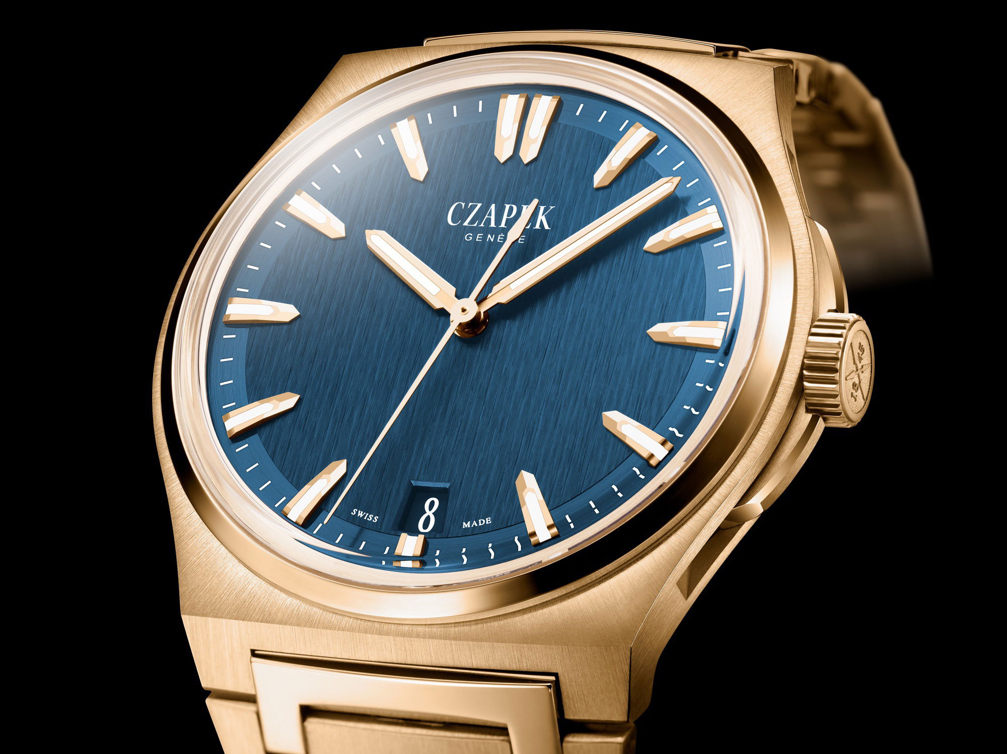 Antarctique Mount Erebus Deep Blue Full Yellow Gold - Image 6